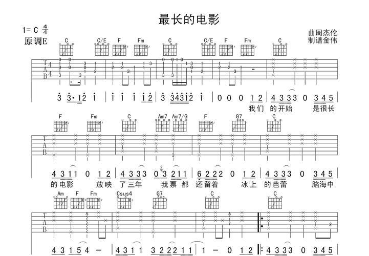 《最长的电影吉他谱c调》手机高清动漫在线观看-全集国产动漫-网络影院,第1张